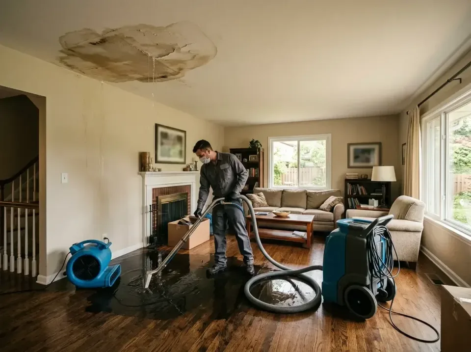 attic-pipe-burst-ceiling-drip-008 — frequently asked questions, Water Damage Restoration & Carpet Care in Northdale, FL
